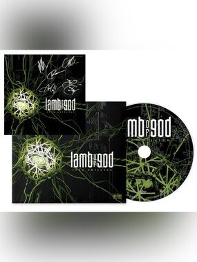 SIGNED Lamb of God "Into Oblivion" CD Album